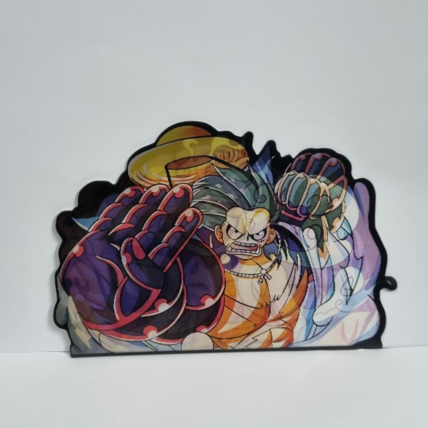 One piece 3D holographic stickers