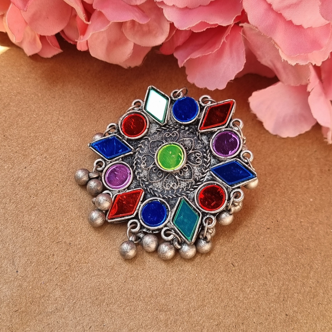 Multi Mirror Glass Ring