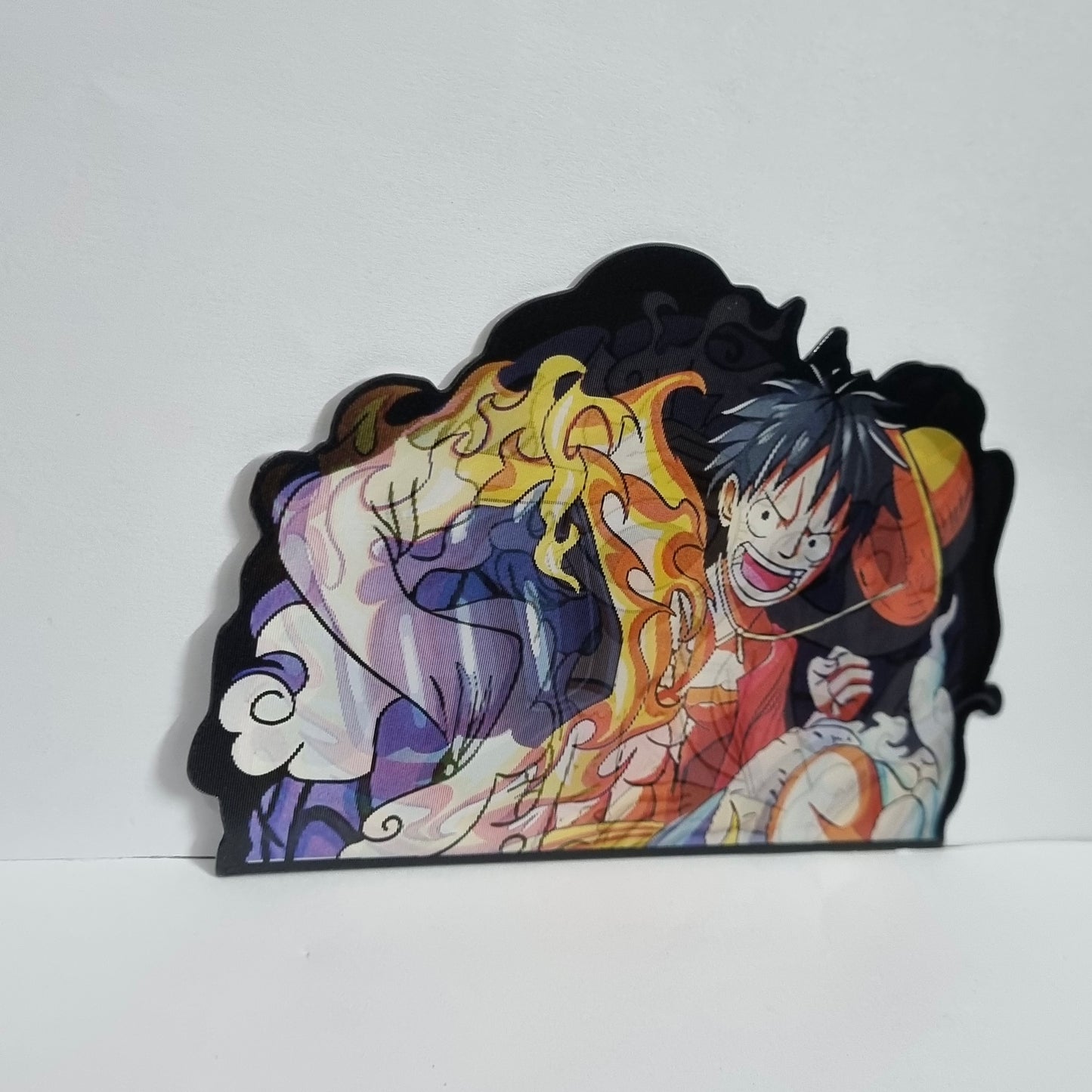 One piece 3D holographic stickers