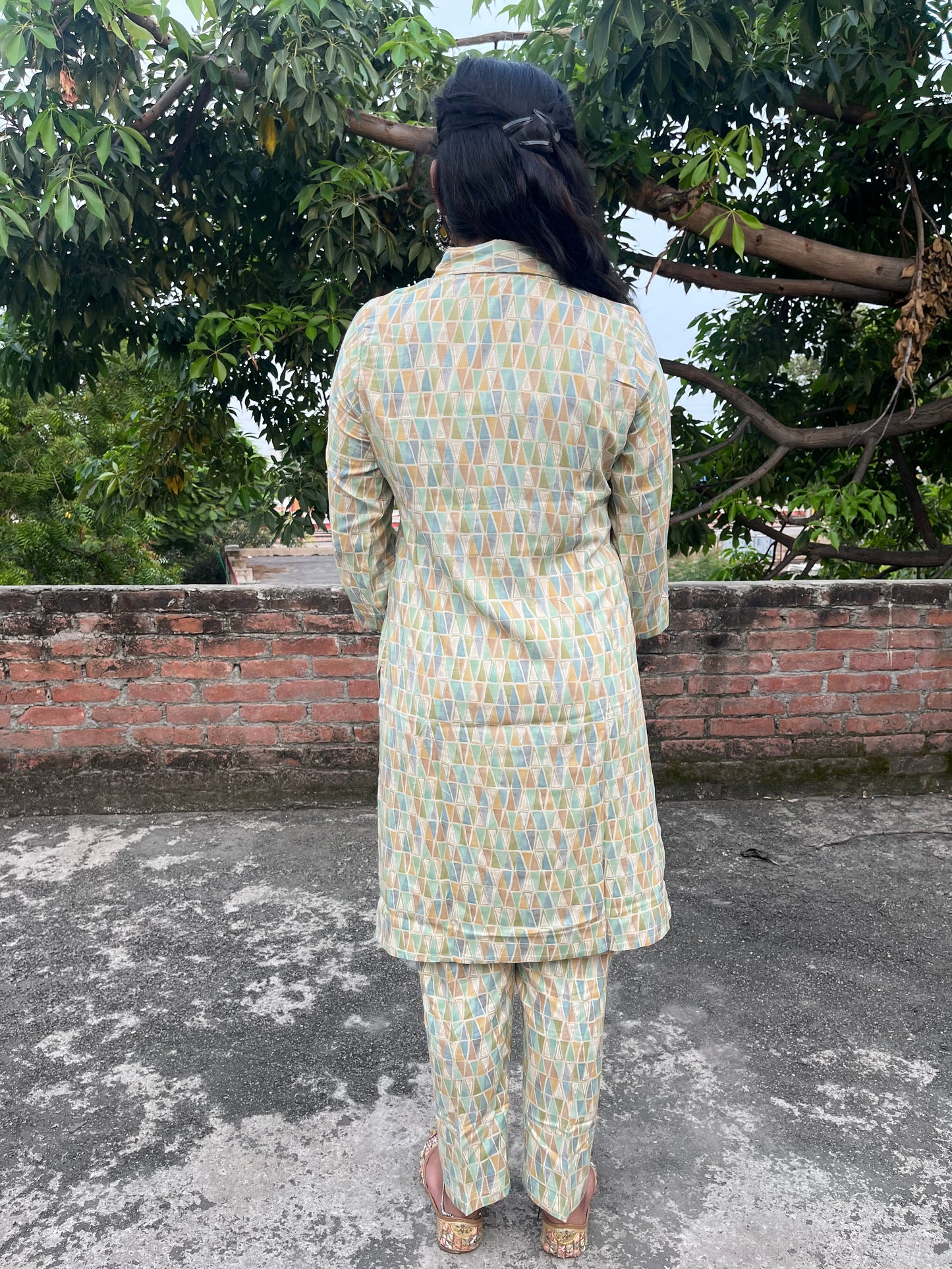 Muslin Cotton Coord Set