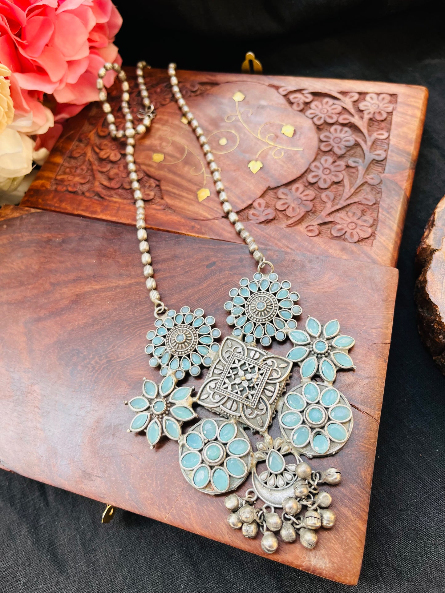 Fusion Brass Long necklace
