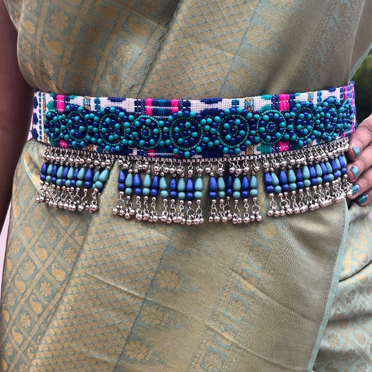 Fabric Waist Belt/ Kamarband
