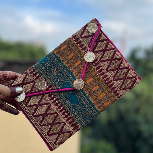 Embroidery mini boho Bag