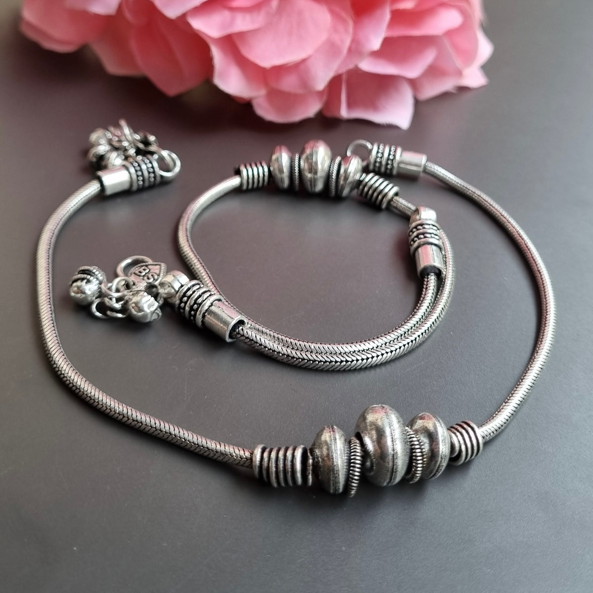 German Silver Anklets/Payal