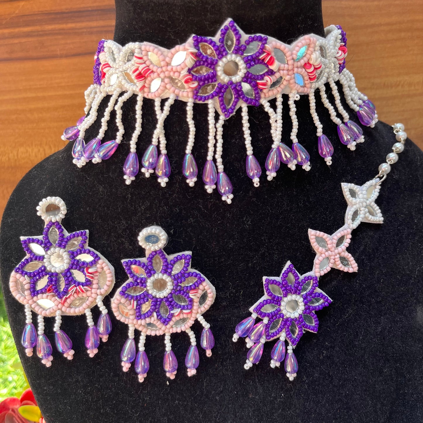 Dose of sequin Choker set swp