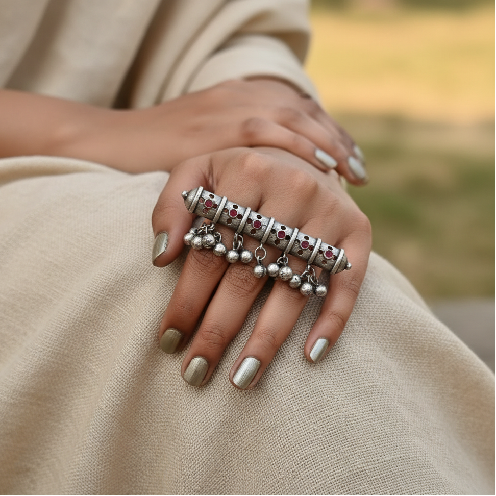 Flute Brass Ring