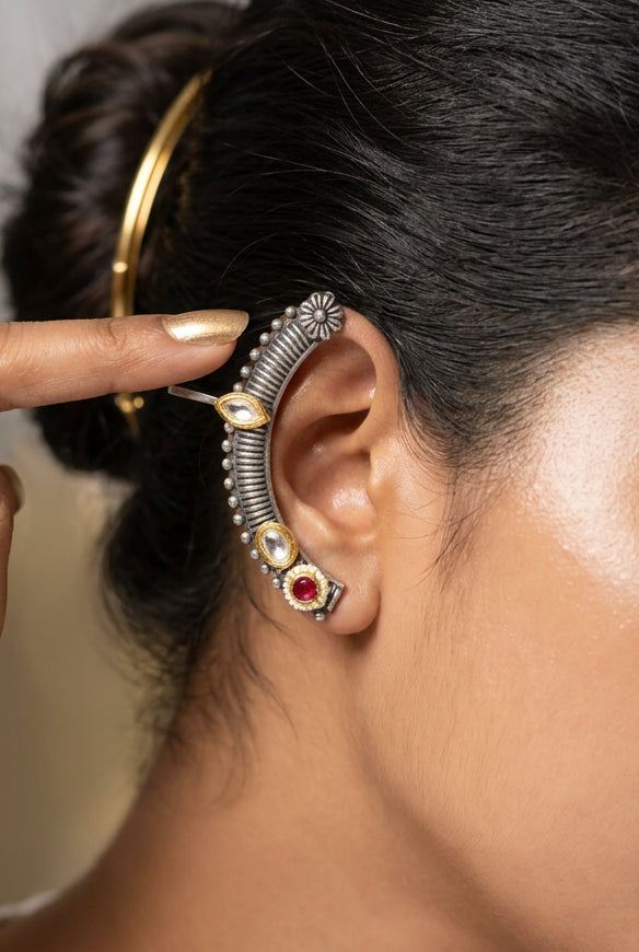 Fusion Earcuff- Brass