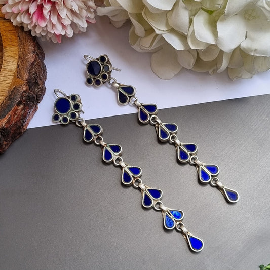 Original Long Glass Earrings