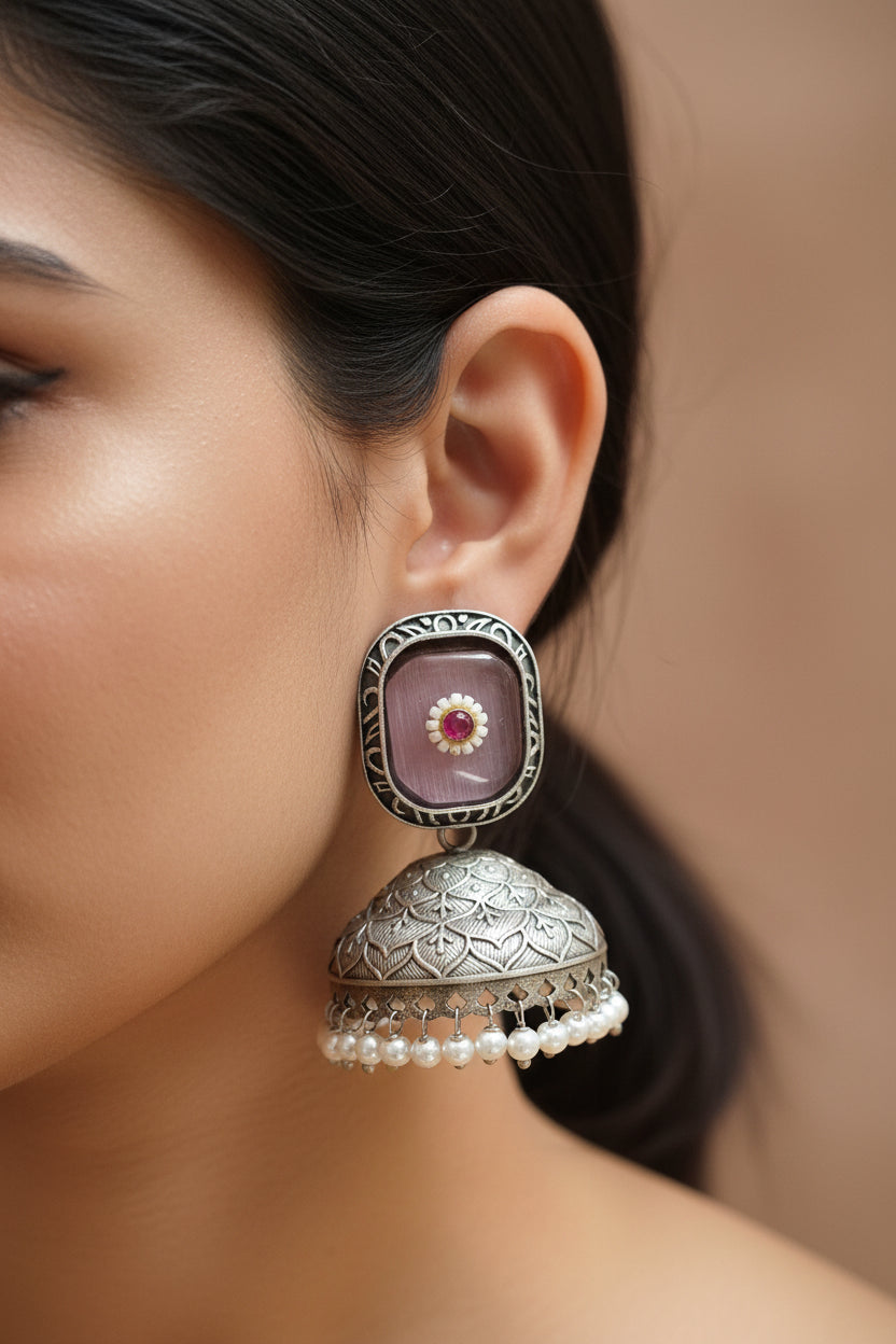 Dhurandhar Brass Jhumka