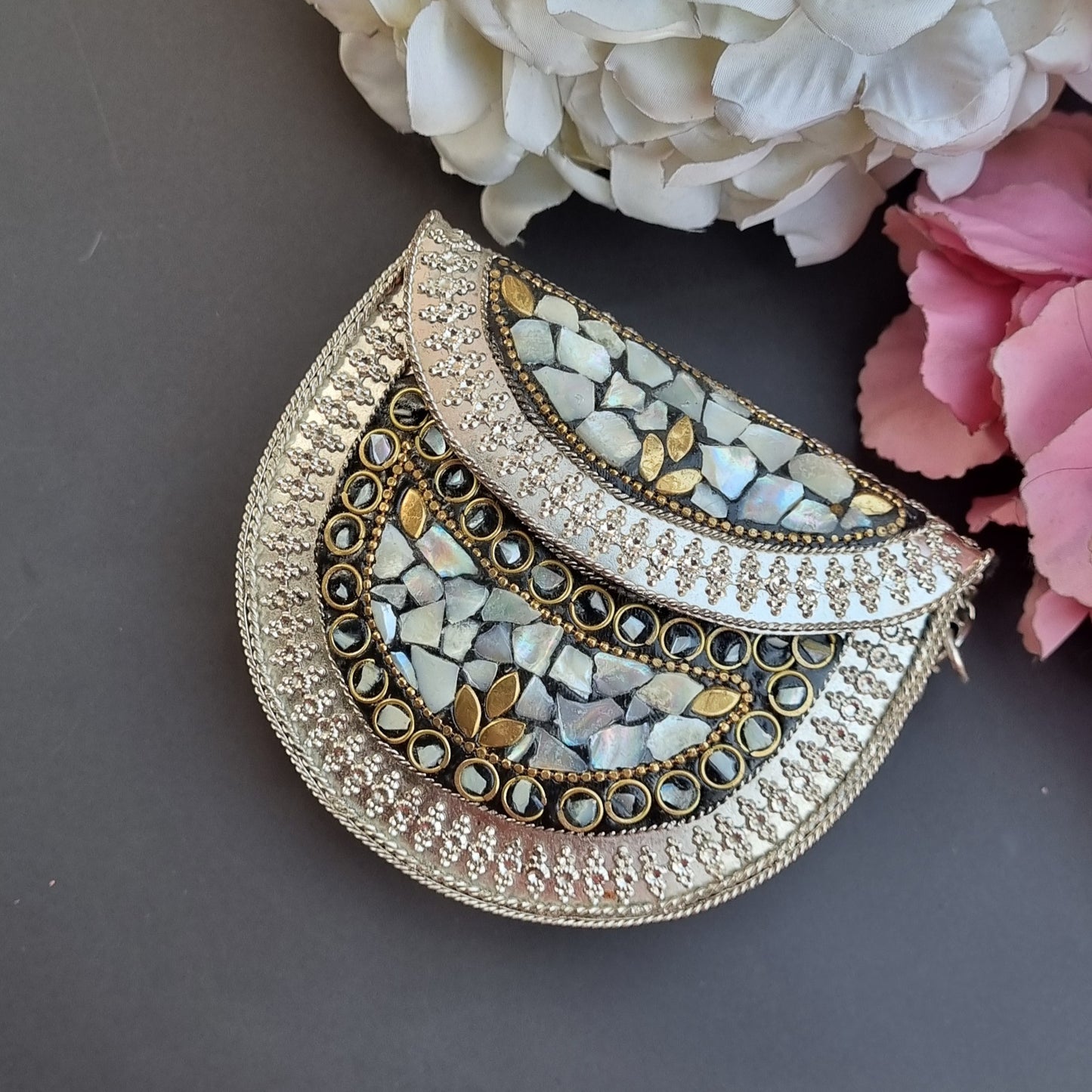 Silver Mini Bag