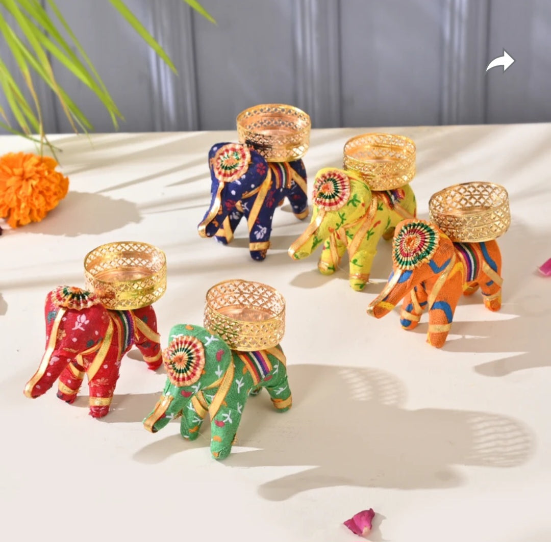 Elephant Tealight Holders