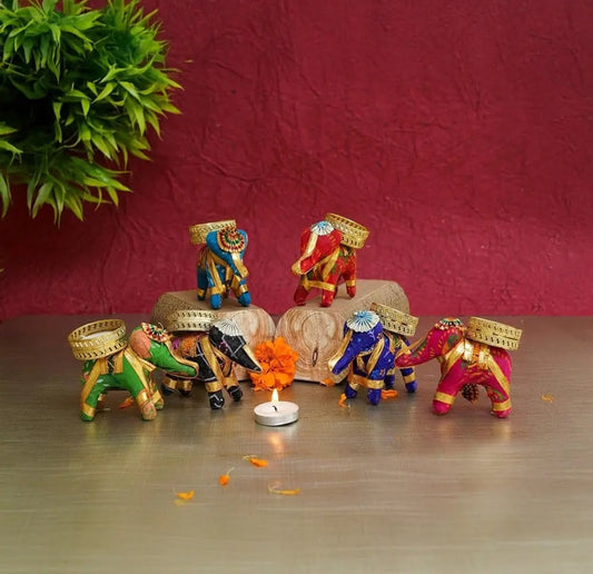 Elephant Tealight Holders
