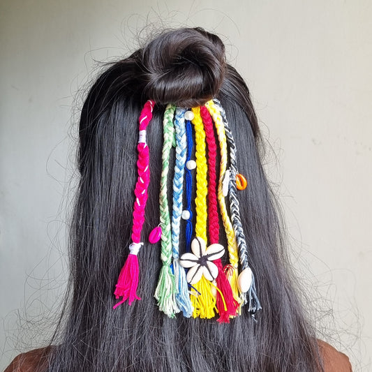 Boho look Hair Accessories- Navratri
