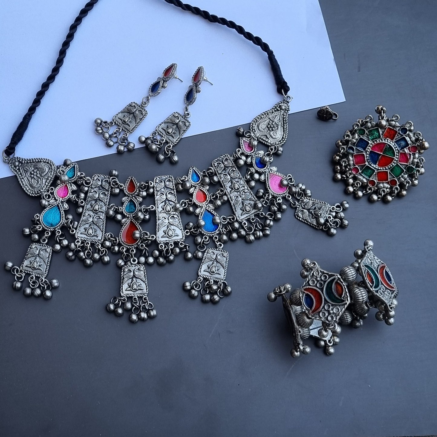 Navratri Jewellery Combo Set