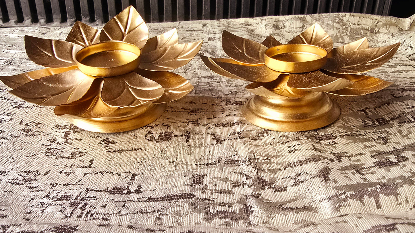 Lotus Diya Stand