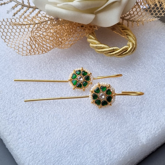 Pachi Golden Needle Bugadi Earcuffs