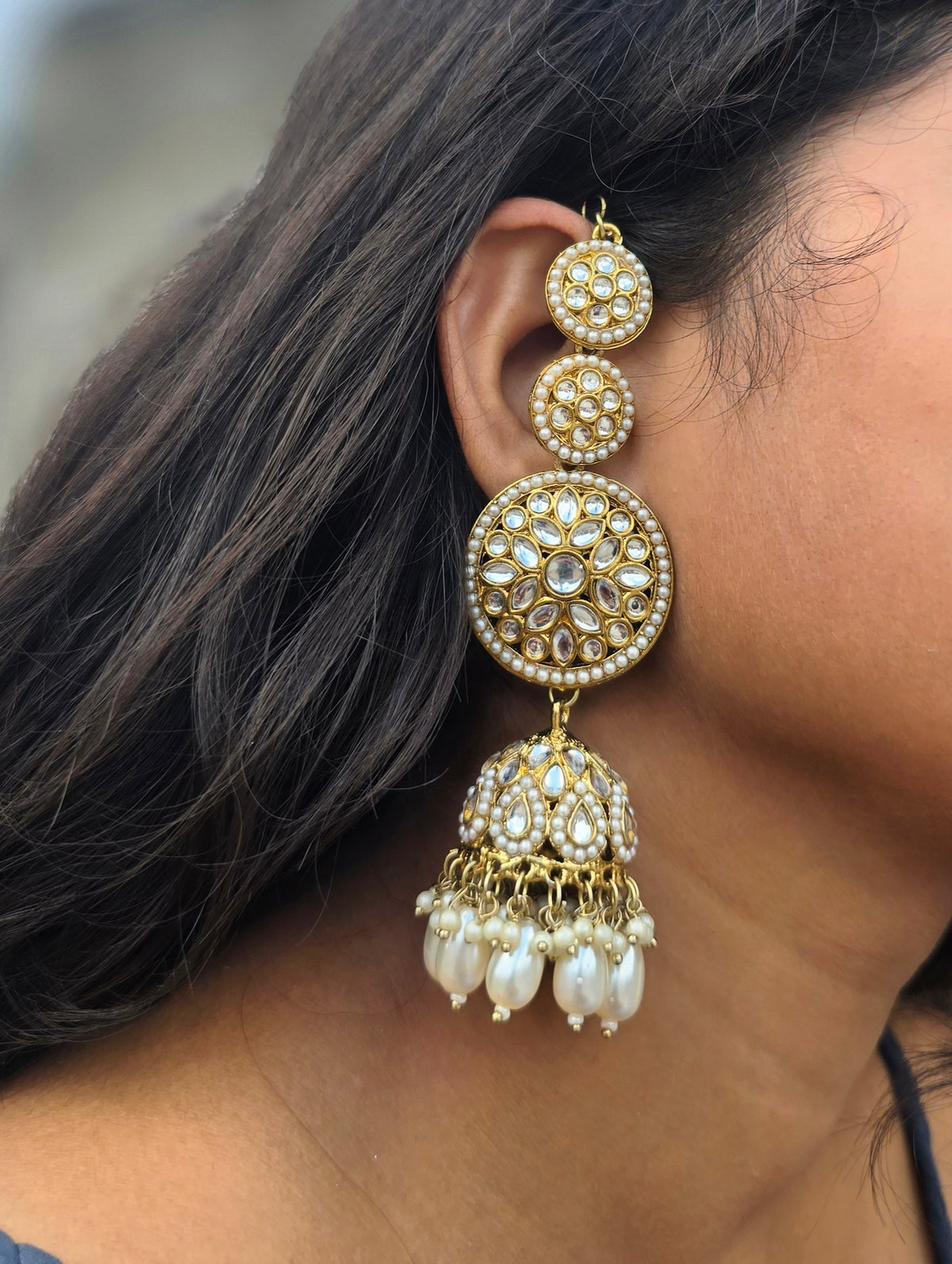 Kundan Extension Jhumka