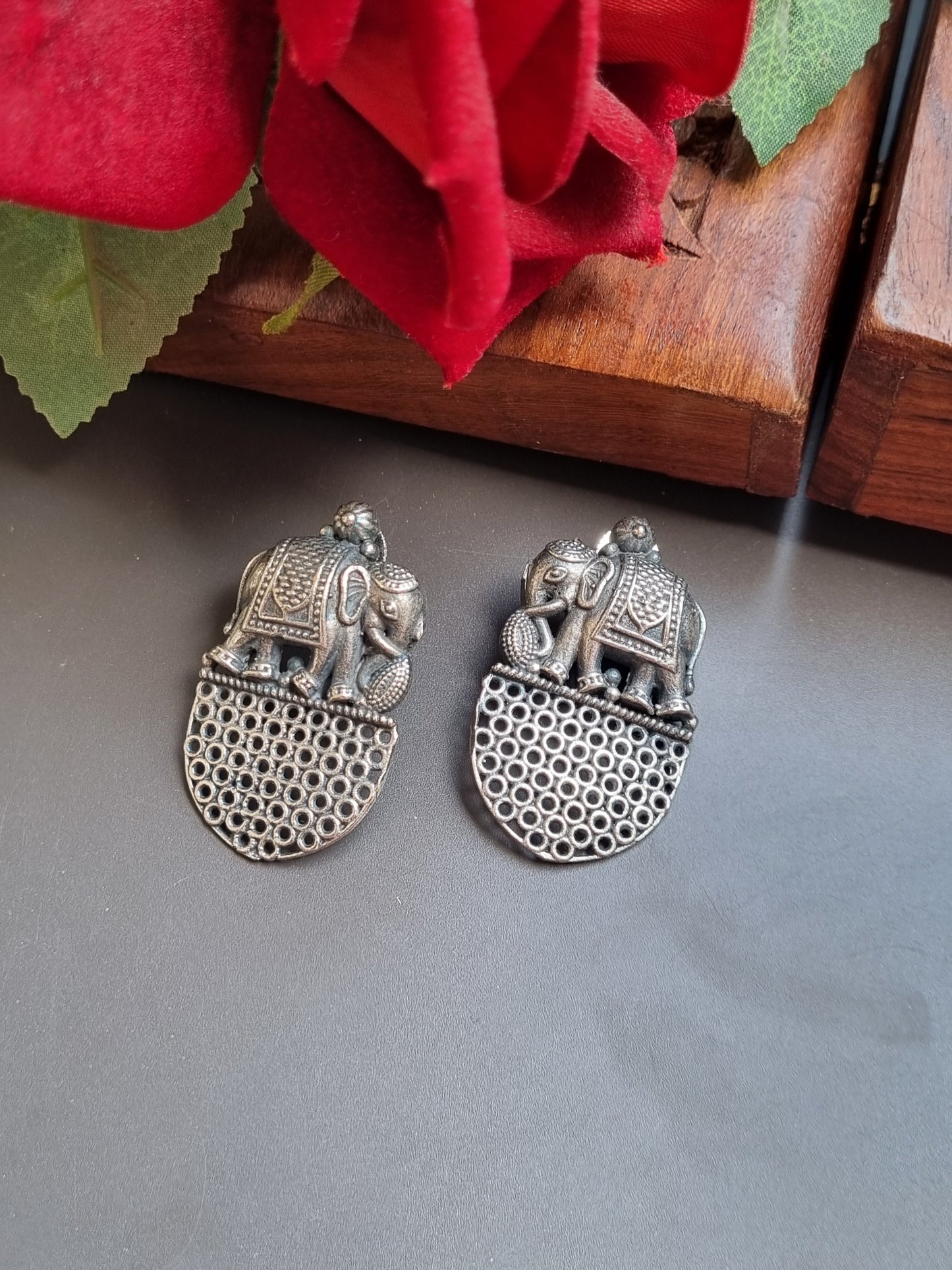 Gaj Brass Earrings