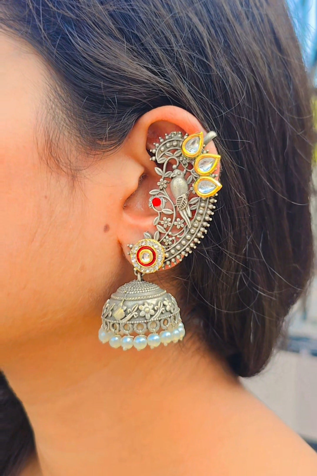 Fusion Brass Earcuff