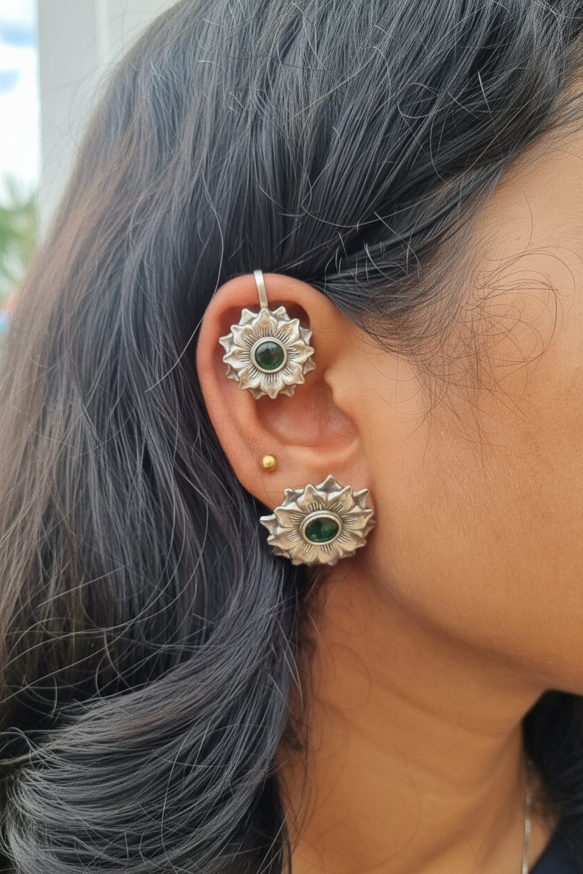 Bugadi- Earrings Combo- Brass