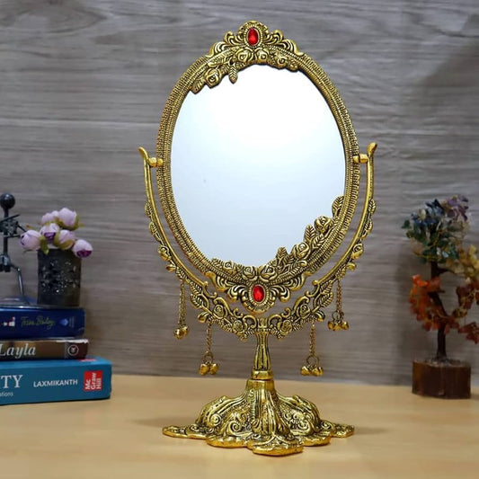 Brass Vintage look Mirror