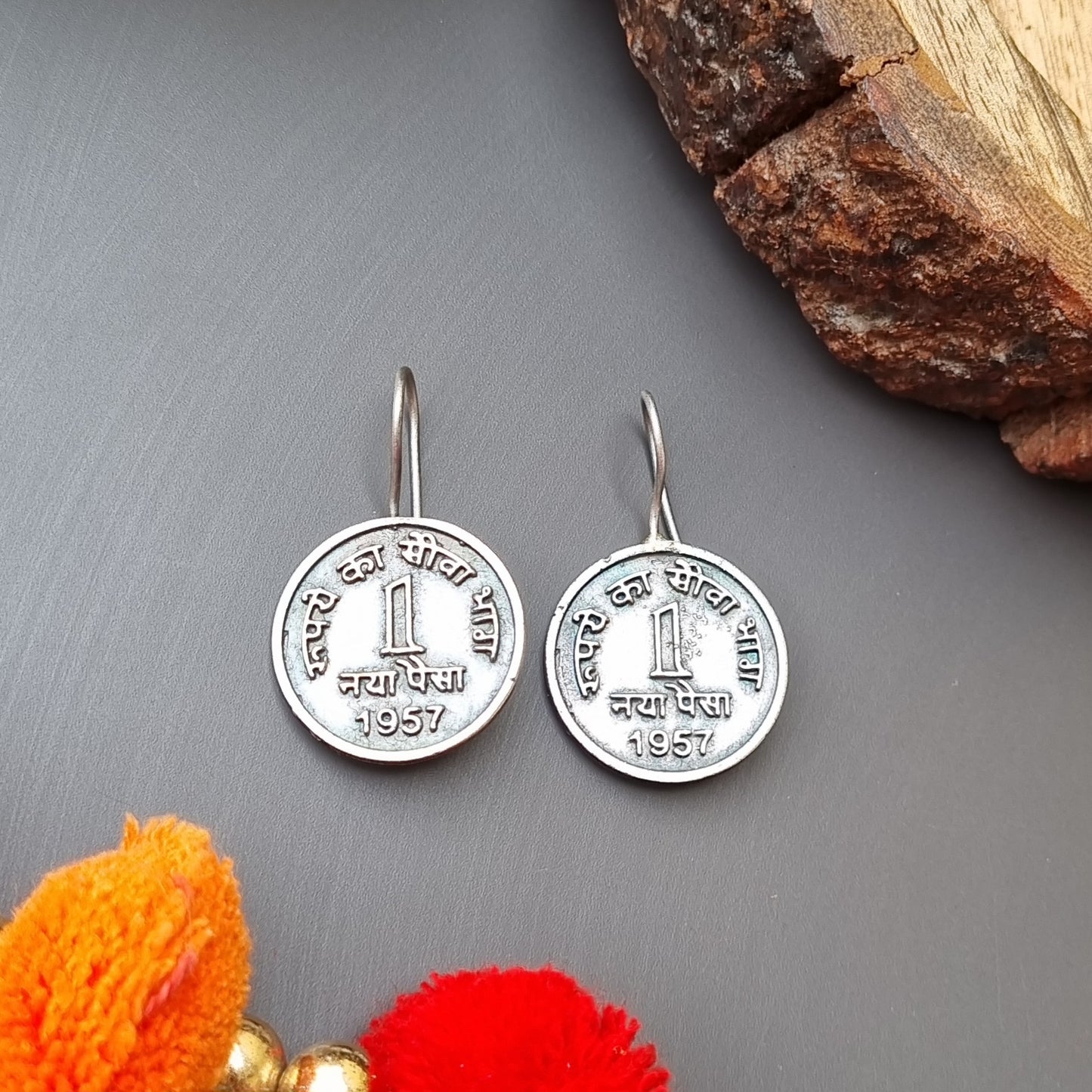 One rupee Brass Earrings