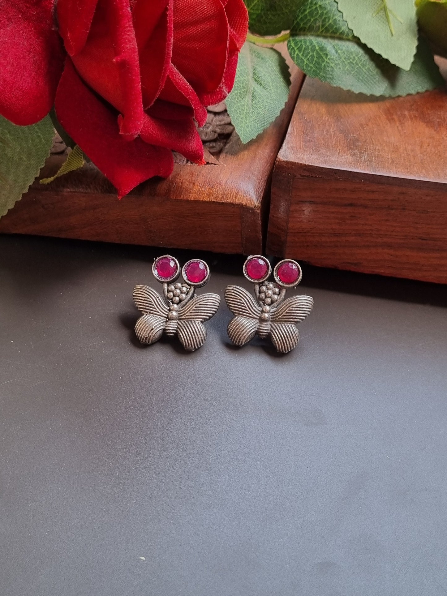 Titli Brass Earrings