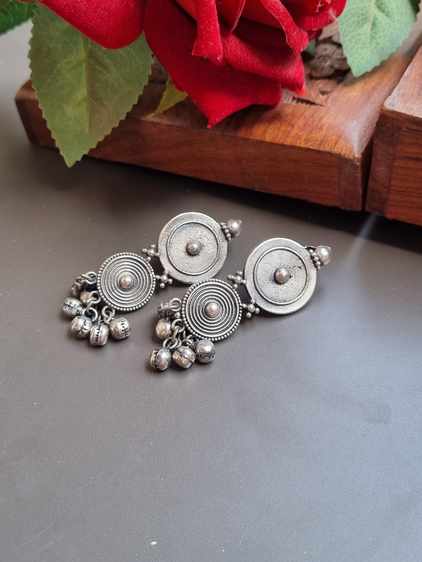 Pakhi Brass Earrings