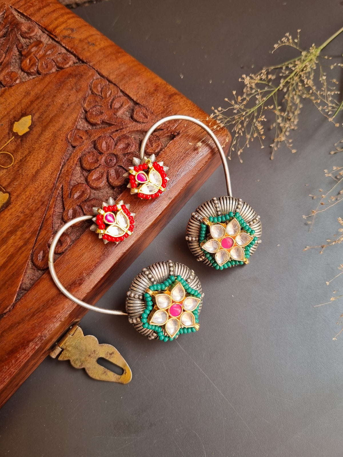 Rabia Pachi Earcuffs