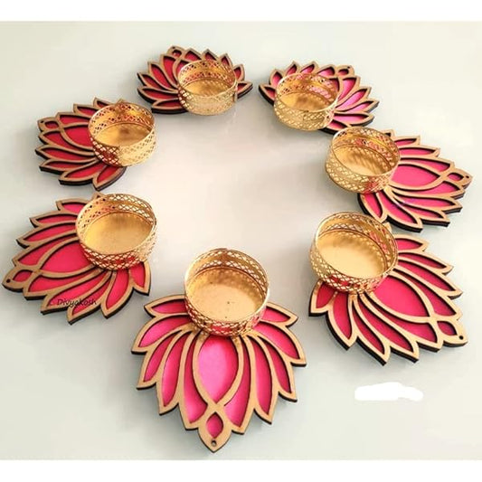 Lotus Tealight Holder- Diwali