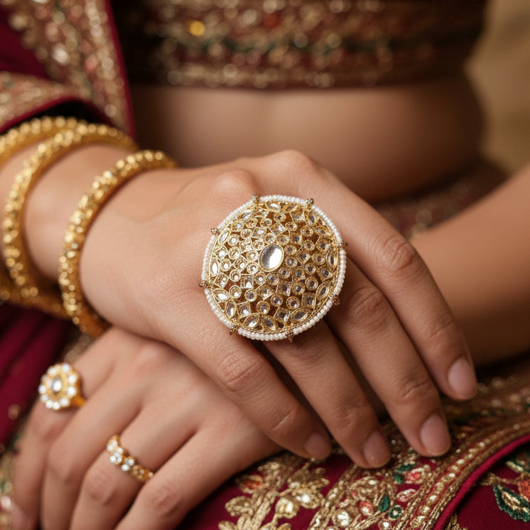 Kundan Ring