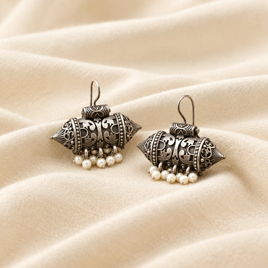 Tabeez Brass Earrings