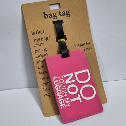 Luggage bag tag