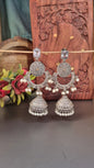 Kriti Brass Jhumka - Bahara Collection
