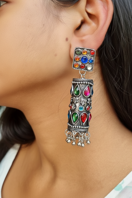 Stone Jhumka