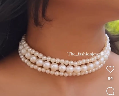 Kareena Pearl Choker