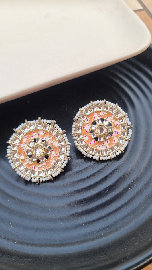 Kundan Earstuds