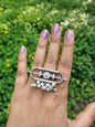 Pearl Brass Ring