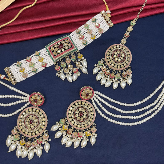 Izara necklace set - Pakistani trend