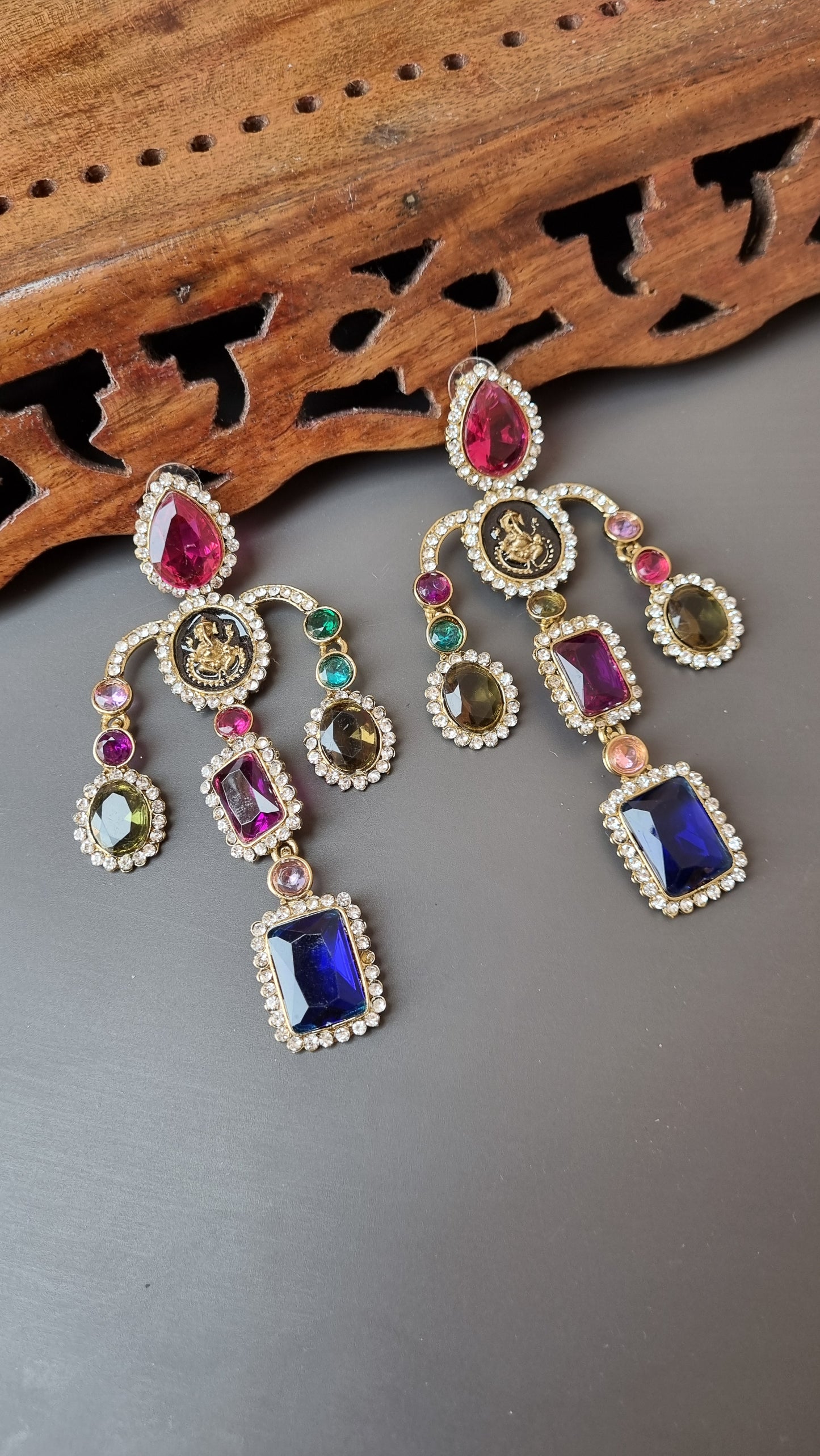 Radhika Stone Earrings