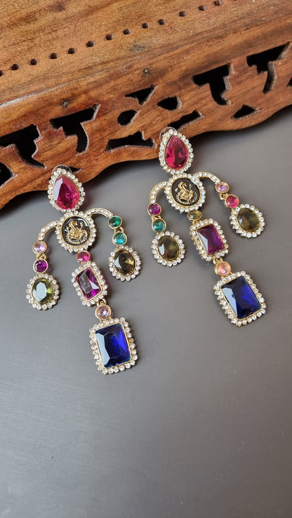 Radhika Stone Earrings