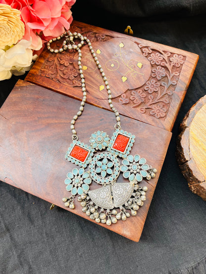 Fusion Brass Long necklace