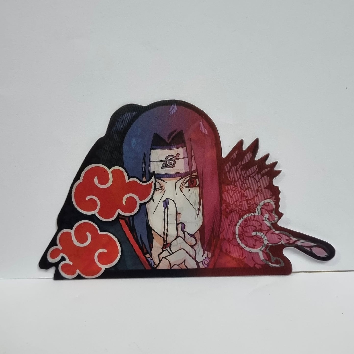 Naruto 3D holographic stickers