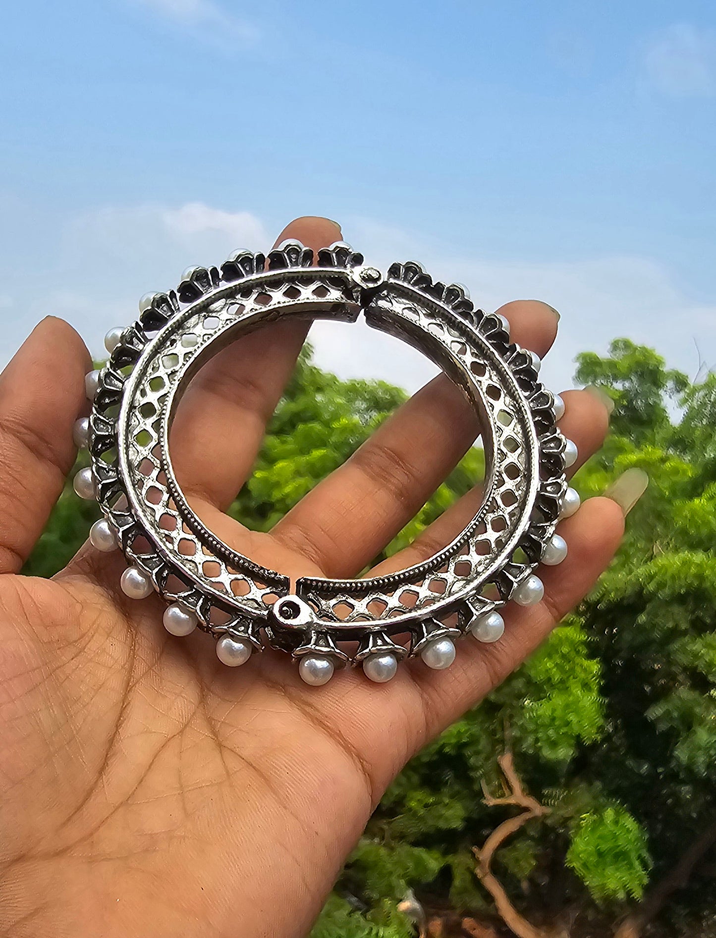 Pearl kada ( single kada price mentioned)