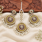 Mumtaz Earrings with mangtika