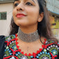German Silver Choker