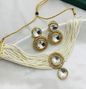 Kundan Pearl choker Set