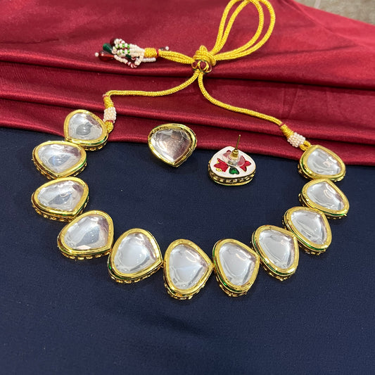 Polki Kundan Necklace set