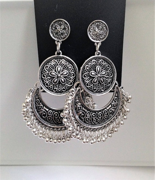 oxidised Earrings