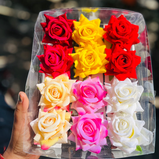 Rose Pin Hair Accessories